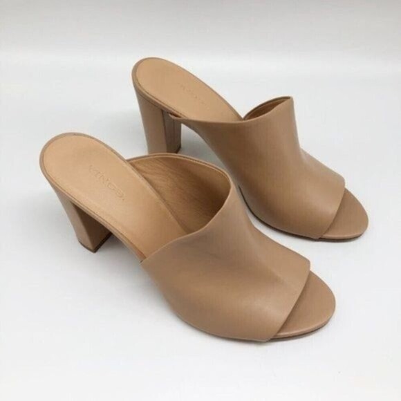 VINCE Hanna Nude High-Heel Sandals  - Picture 2 of 8